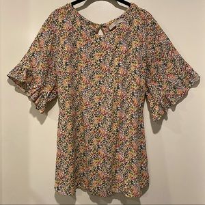 LOFT Flutter Sleeve Blouse